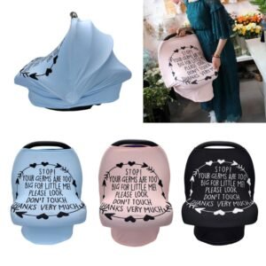 Nursing Cover Breastfeeding Scarf - Image 2