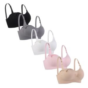 Open Buckle Seamless Breastfeeding Bra