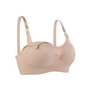 Open Buckle Seamless Breastfeeding Bra - Image 7