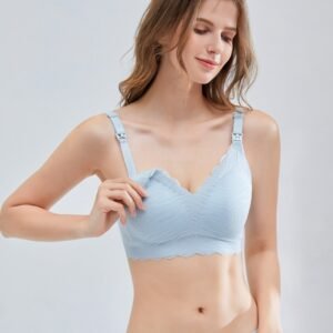One-Piece Fixed Cup Nursing Underwear