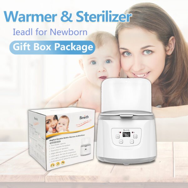 Double Bottle Warmer and Sterilizer