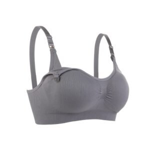 Open Buckle Seamless Breastfeeding Bra - Image 6